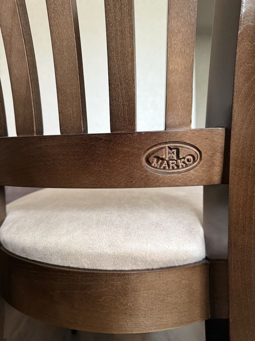 Деревʼяні крісла 2 шт – НОВІ стільці