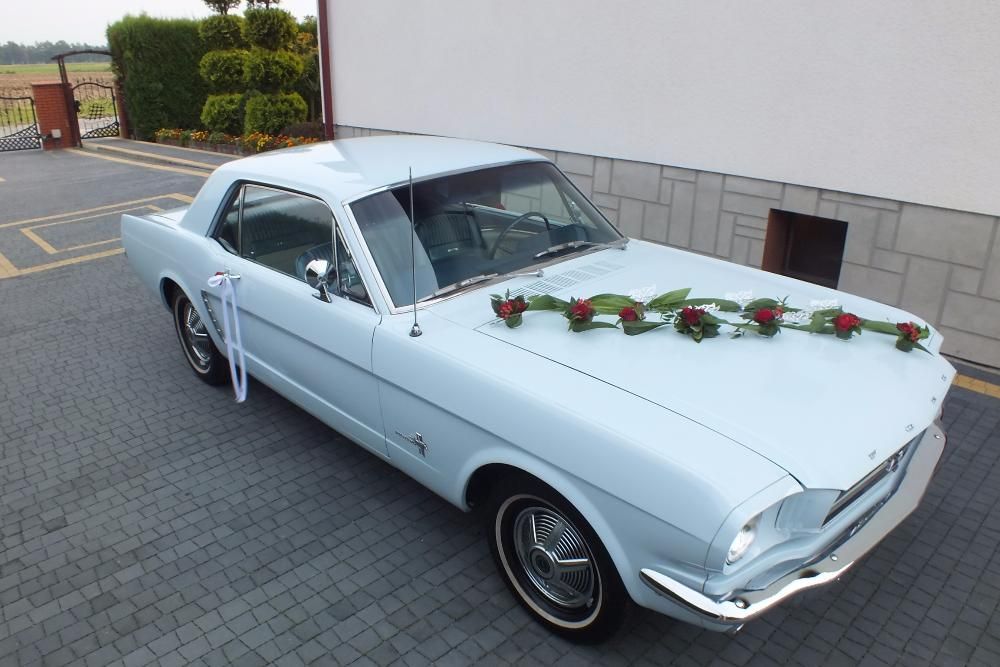 Auto Do Ślubu Wesele Przyjęcie Rocznica Ford Mustang