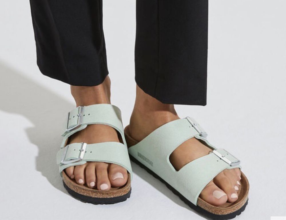 Акція квітня! Birkenstock Arizona Vegan Matcha Биркеншток Аризона