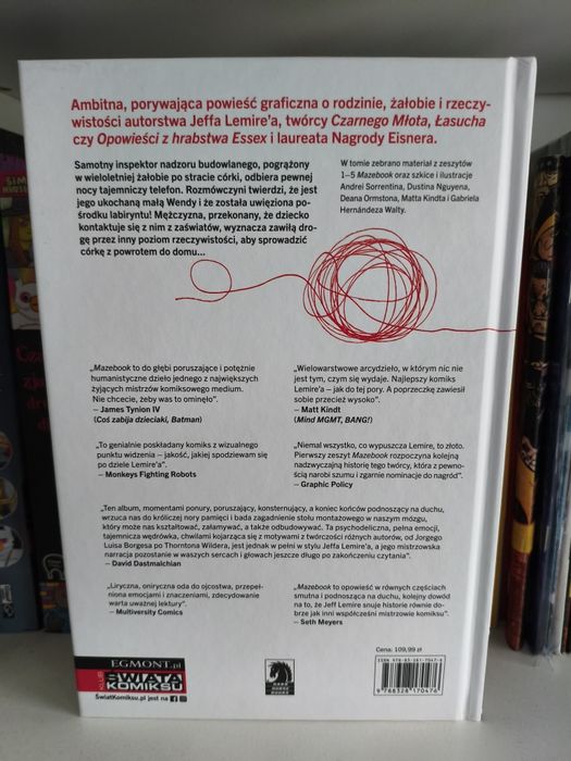 Komiks mazebook lemire