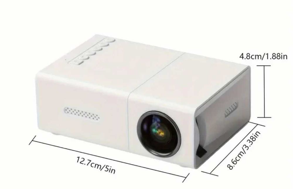 mini projetor com tripé