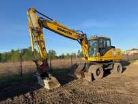 Komatsu PW180  Koparka z małym przebiegiem wszystko sprawne klimatyzacja zawiera23VAT