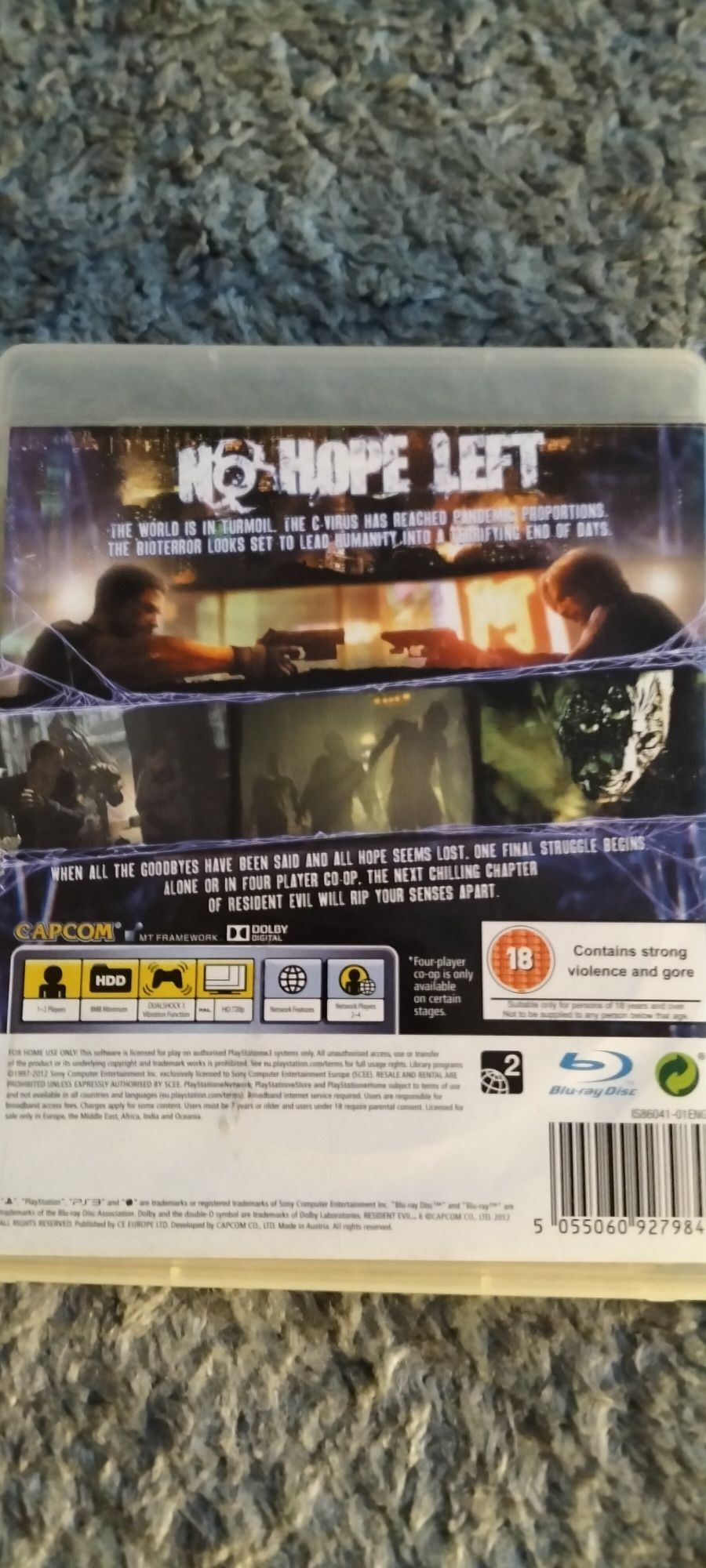 Resident evil 6 pl ps3