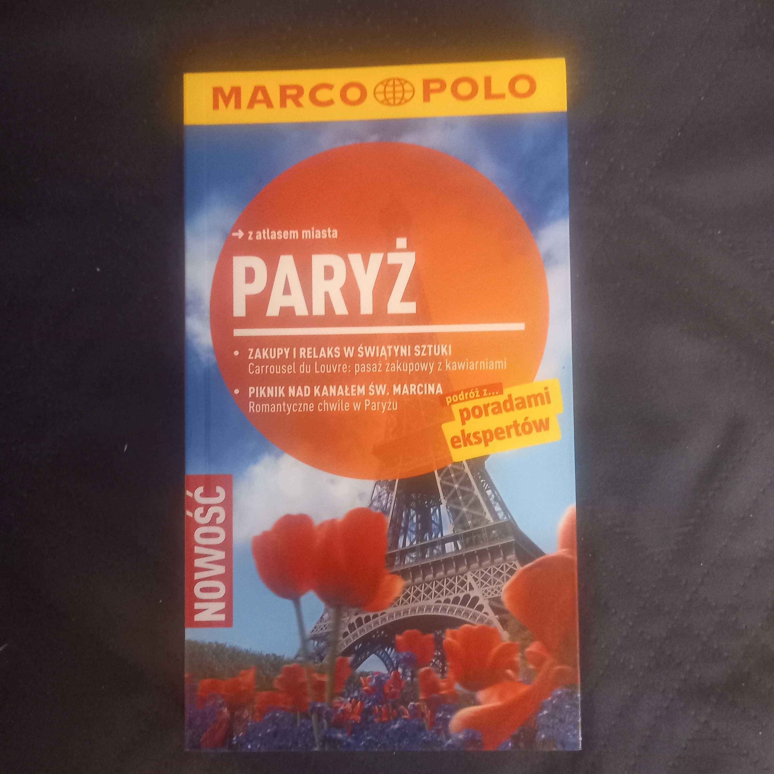Paryż z atlasem miasta. Przewodnik Marco Polo