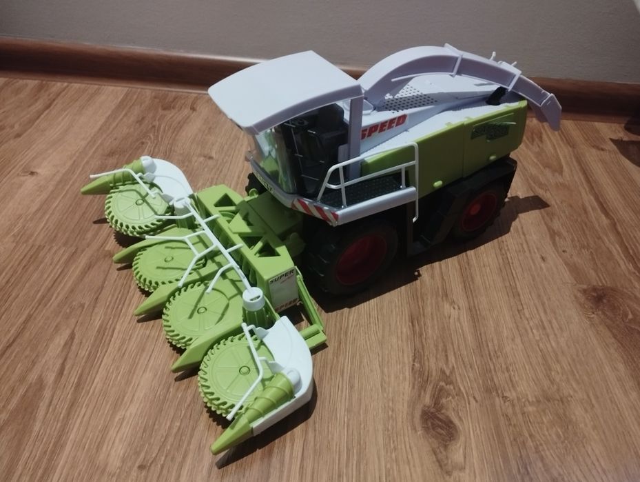 Duży kombajn zabawka dla dzieci traktor