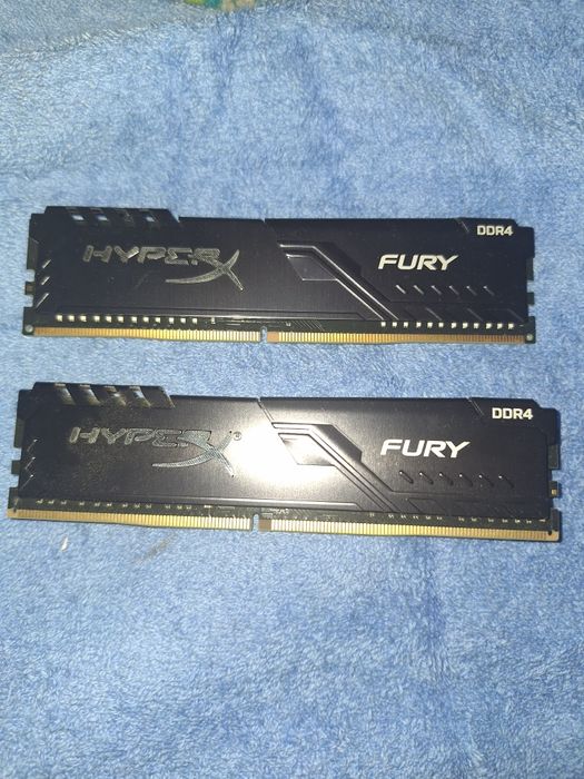 PAMIĘĆ RAM DDR4 8GB HyperX Fury 2400MHz HX424C15FBK2/8