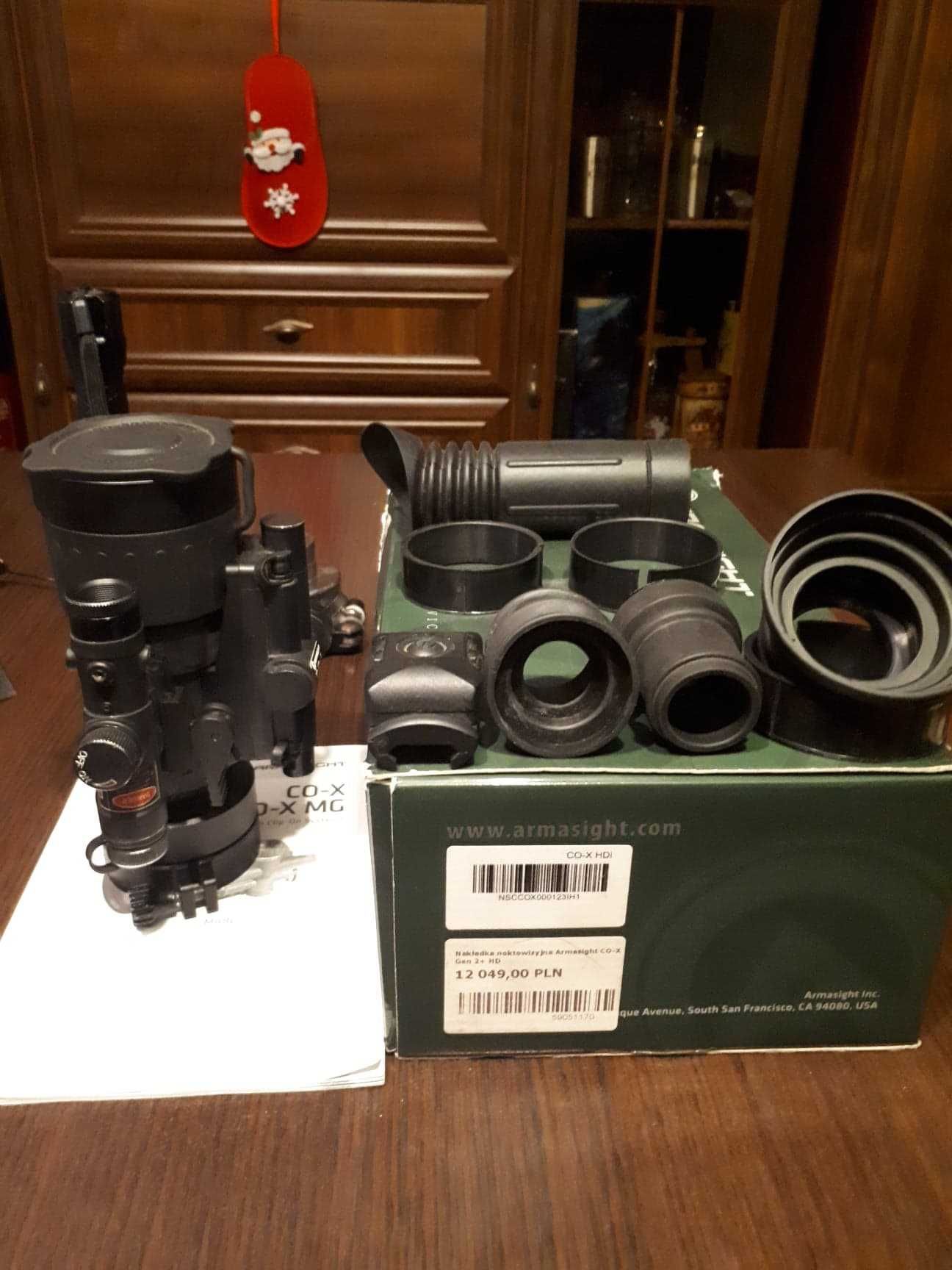 Nakładka noktowizyjna Armasight CO-X Gen 2+ HD