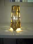 Candeeiro dourado