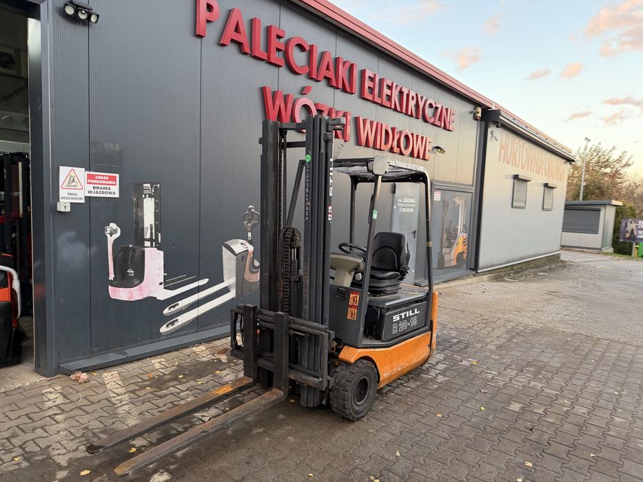 Wózek widłowy Still R 20-15 wózek elektryczny 500 cm triplex jak Nowy