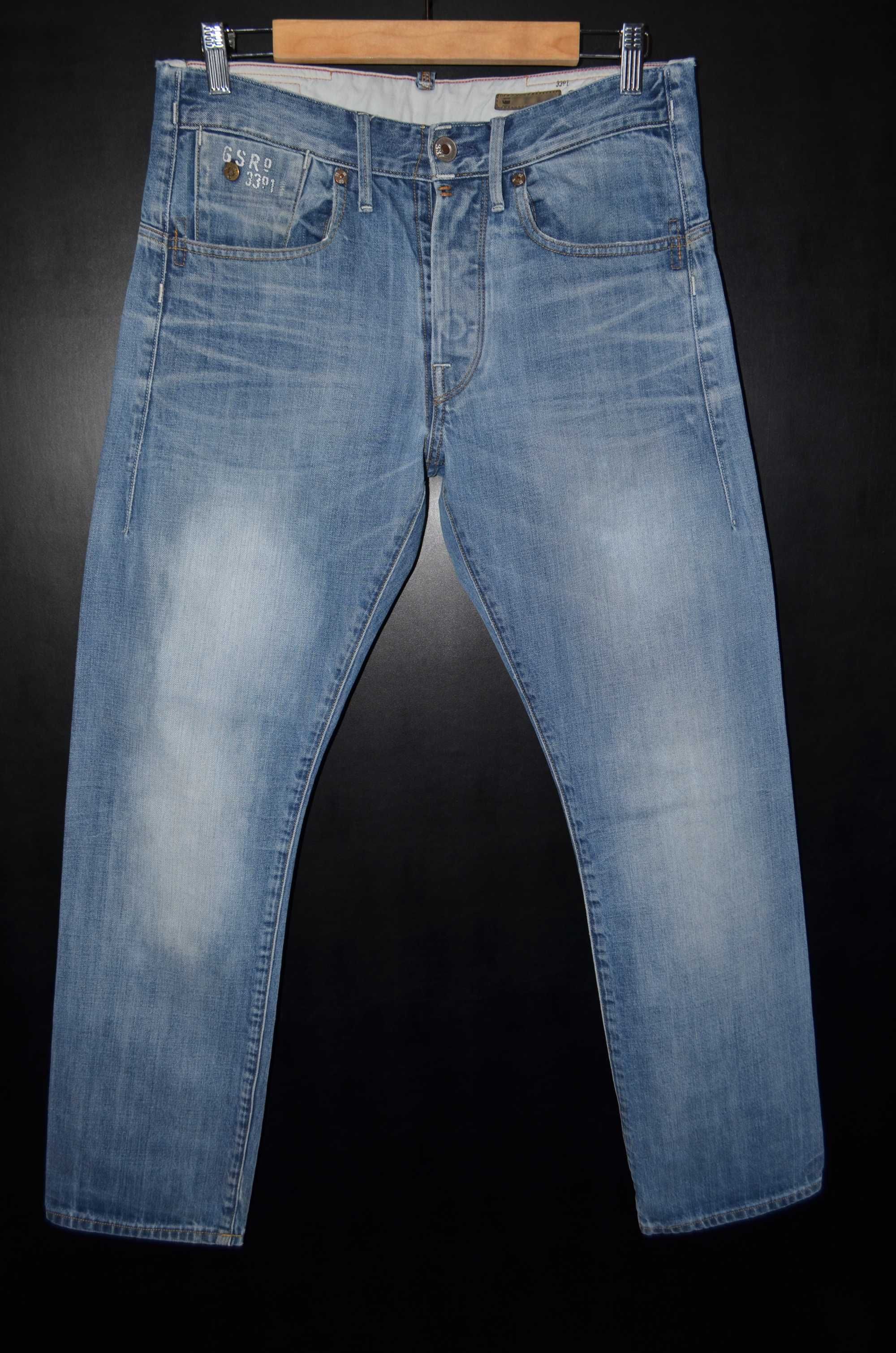 Джинсы G Star Raw Structor Straight Jeans Blue Men Size 32 x 32