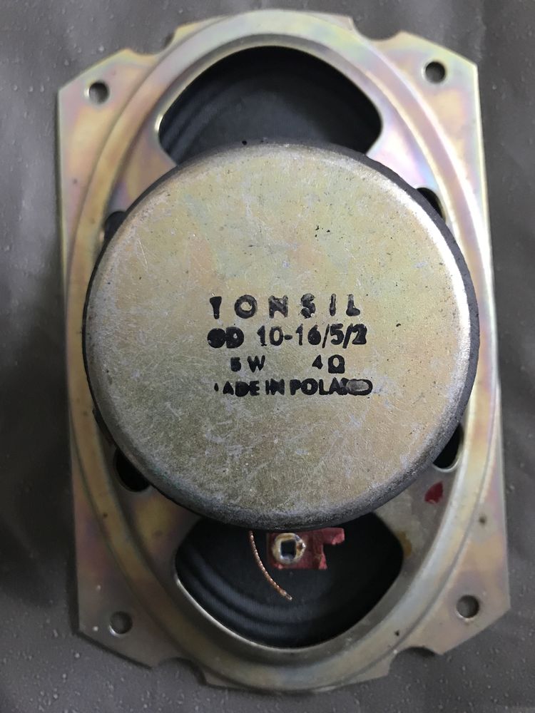 Tonsil Unitra głośniki 3x GD 12/5/4, GD 12/8, GD 12/10+ gratis 10-16