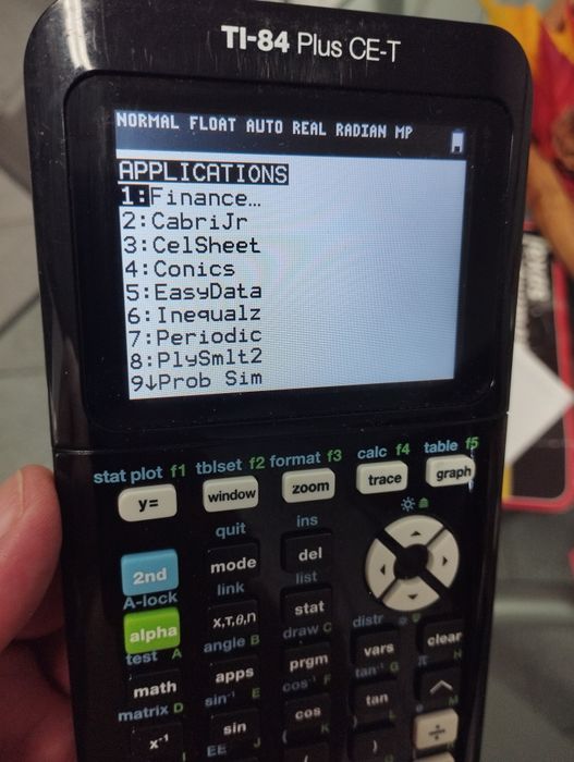 Calculadora gráfica Texas Instruments Ti-84 plus CE-T
