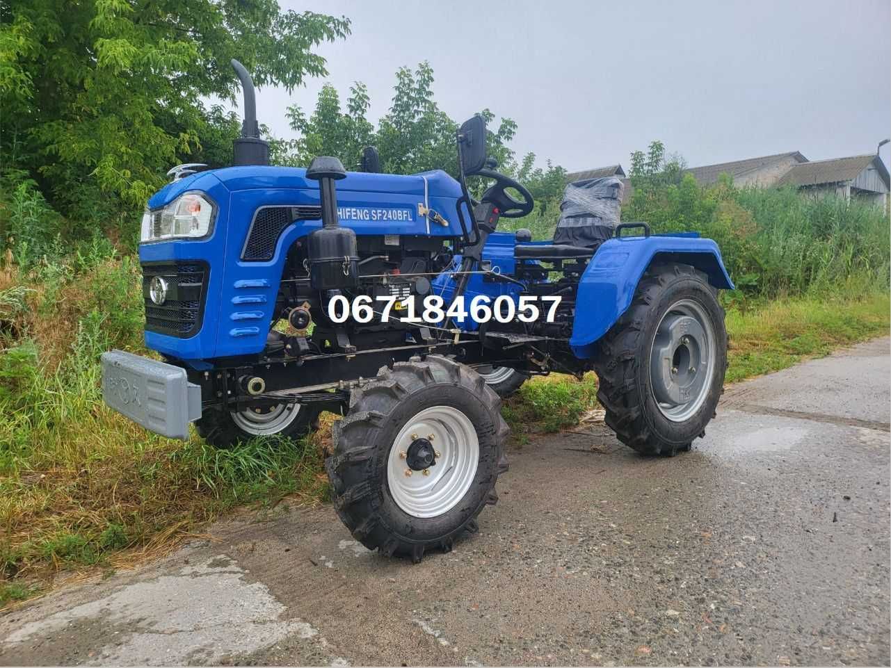 Мінітрактор SHIFENG SF-240BFLU Примусова гідравліка Доставка-0! Кредит