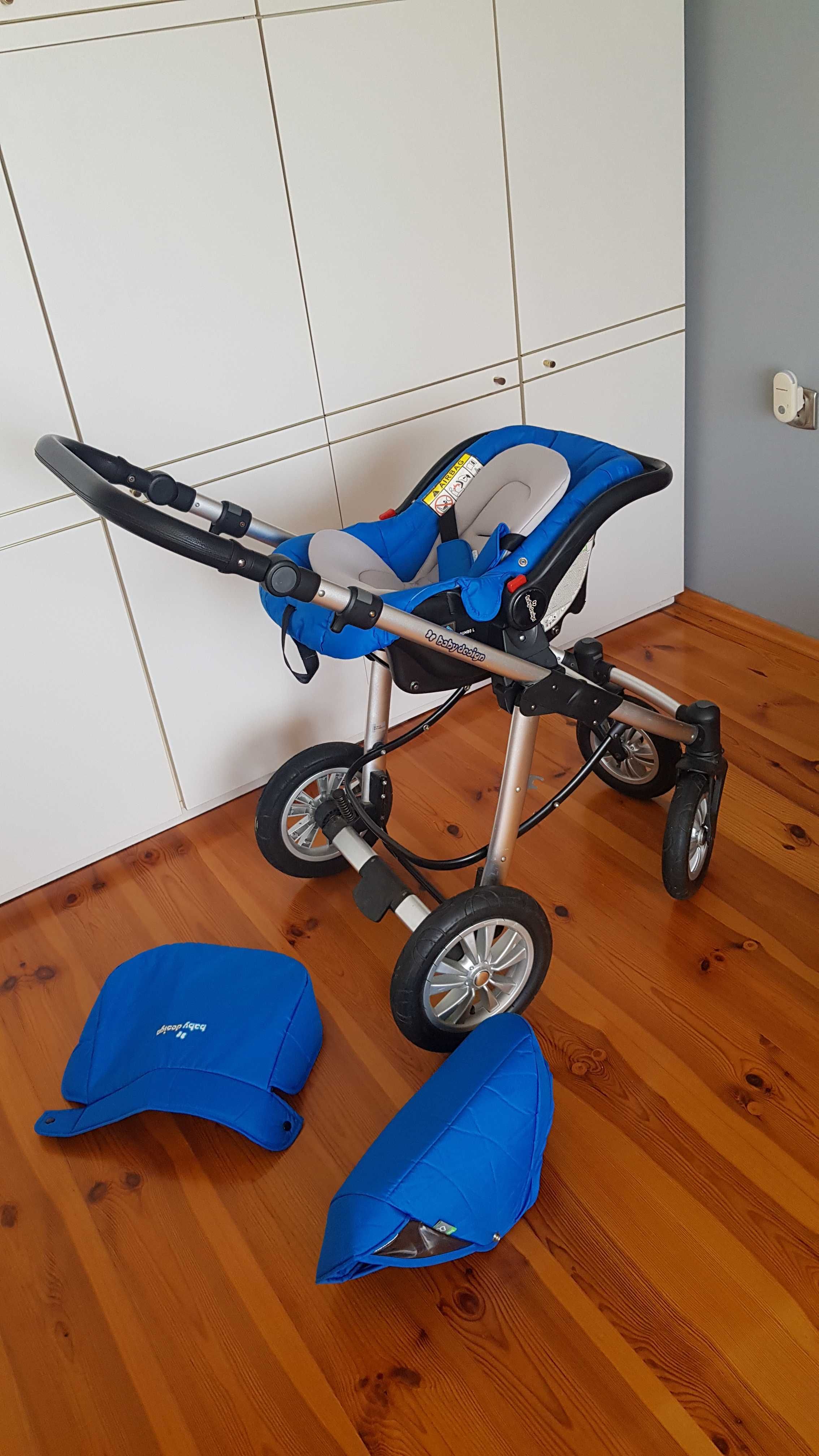 Wózek dziecięcy 3w1 baby design, model lupo comfort