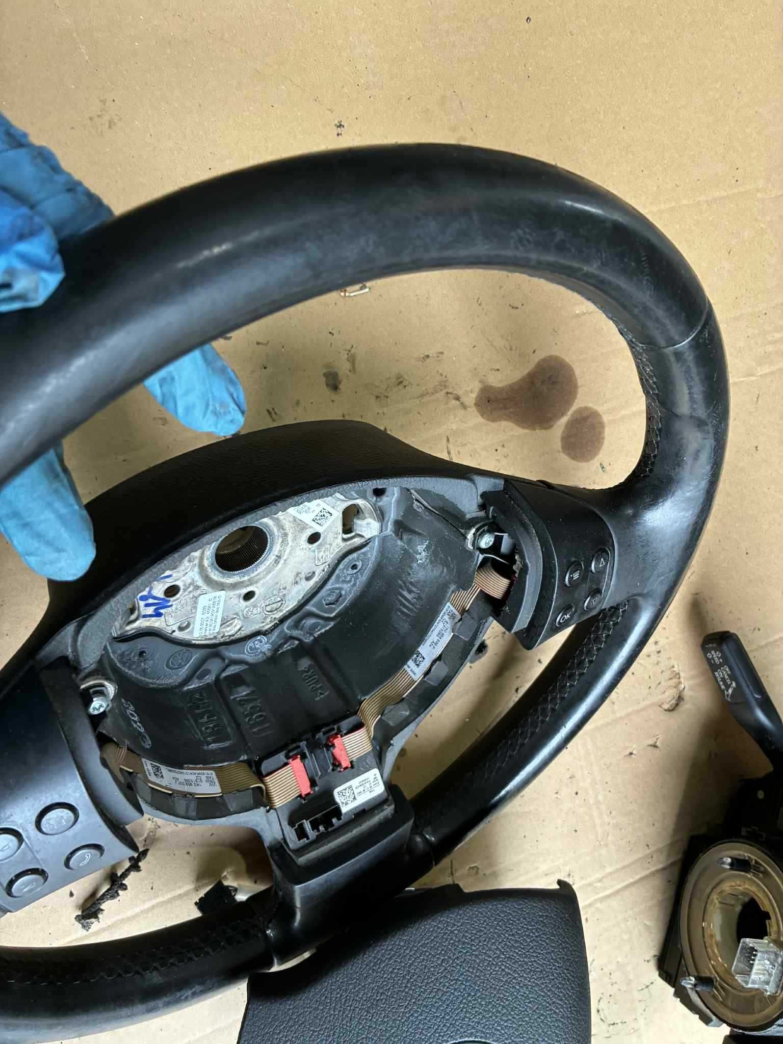 kierownica manetki taśma swap multi multifunkcja volkswagen passat b6