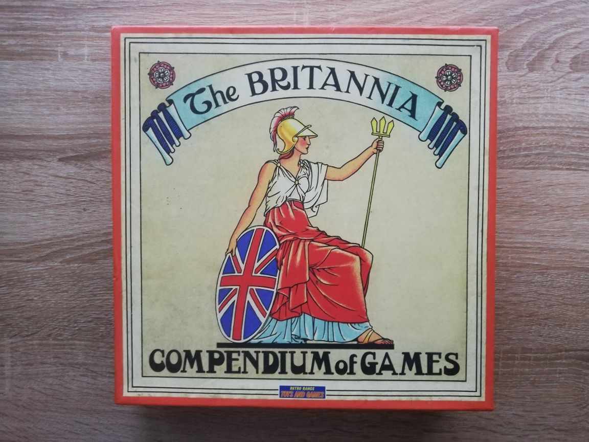 Zestaw gier The Britannia Compedium of Games wysyłka jak nowy
