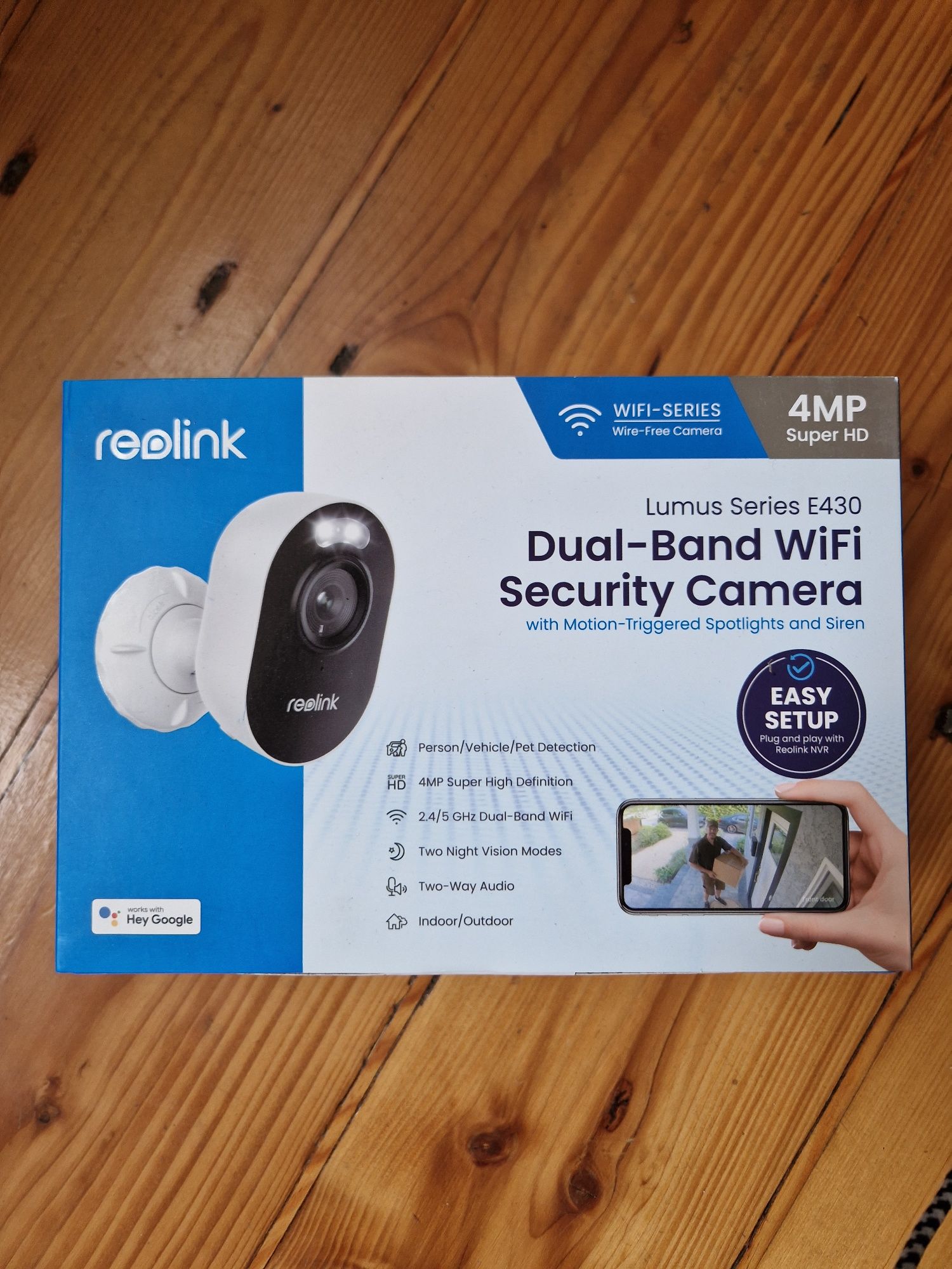 Kamera WiFi Reolink E430 Super HD