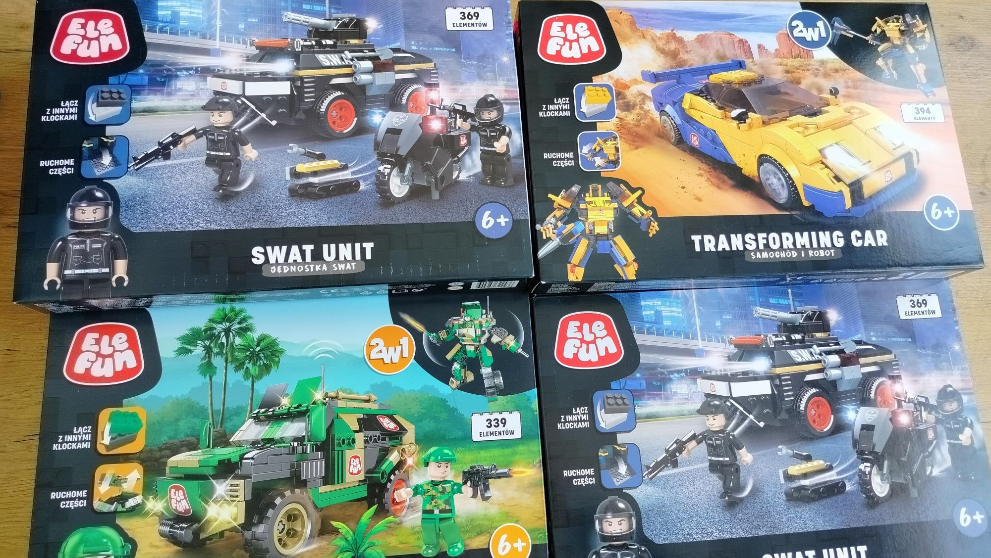 Nowe klocki LEGO elefun zestaw do składania