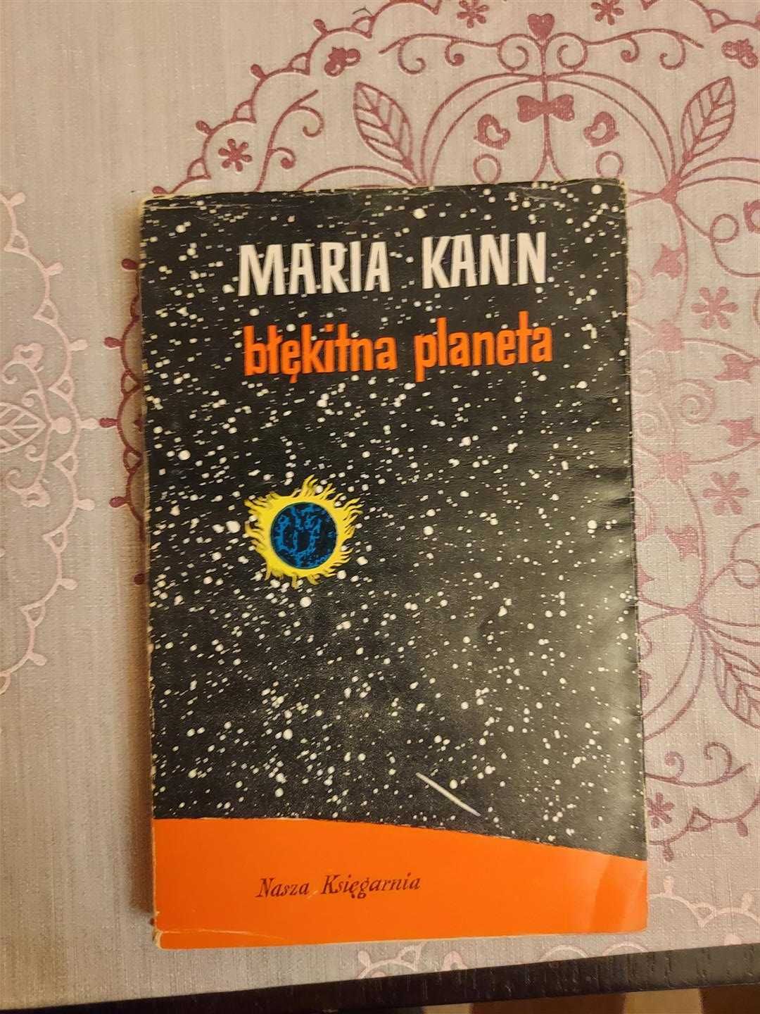 Książka Błękitna Planeta Maria Kann - Zadbana, 1964