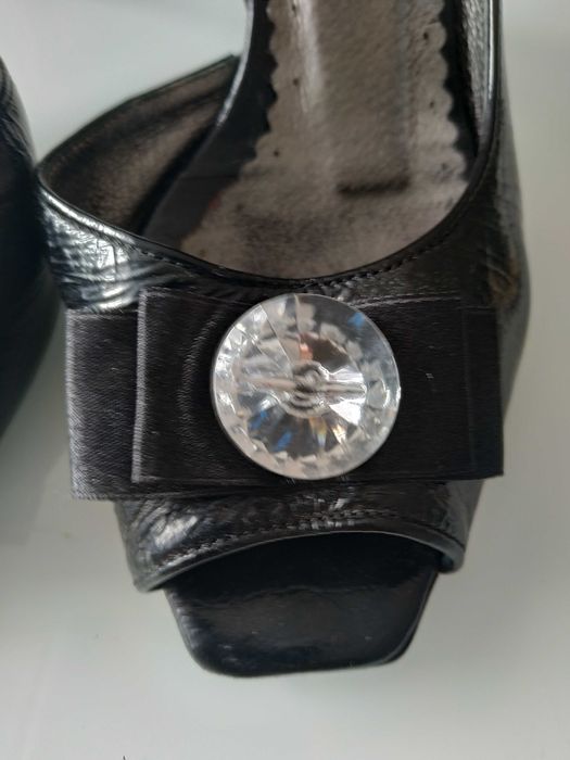 buty damskie czółenka na szpilce skóra naturalna r.35