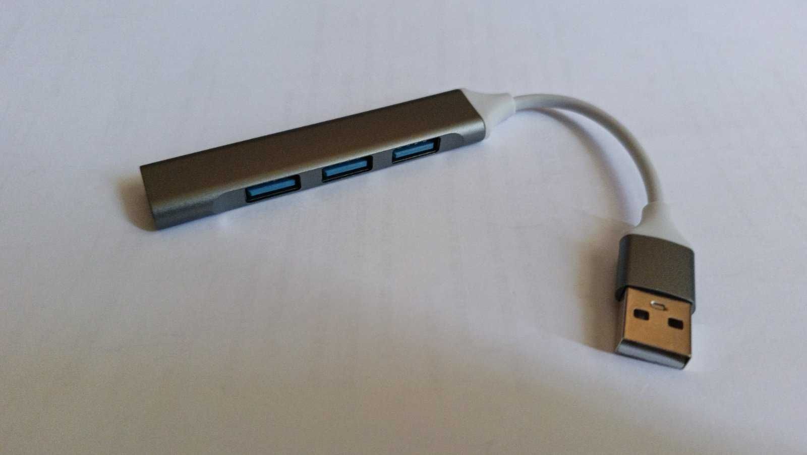 USB-A концентратор-хаб/сплиттер-док разветвитель на 4 ЮСБ