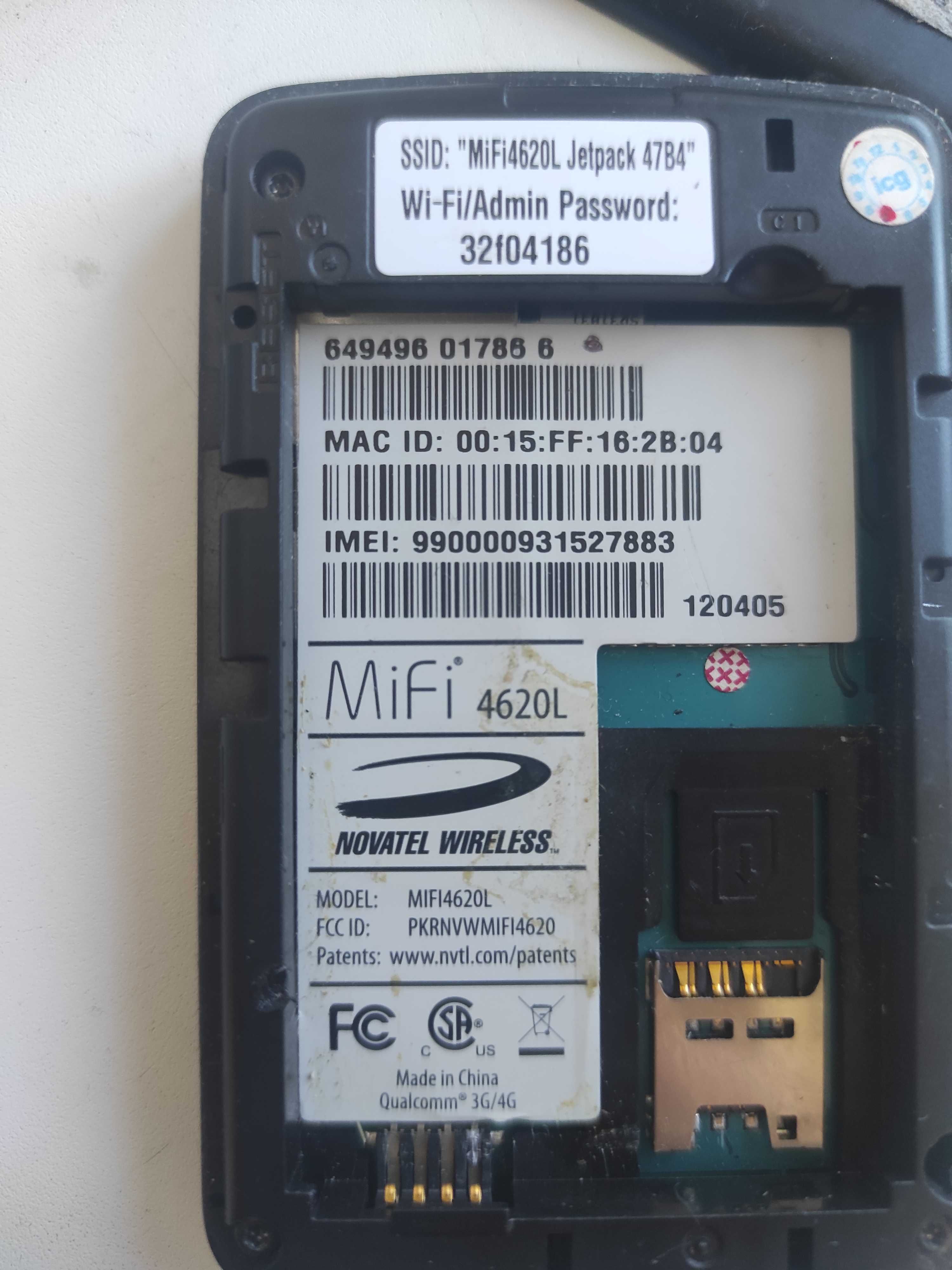 4G модем Novatel MiFi4620L
