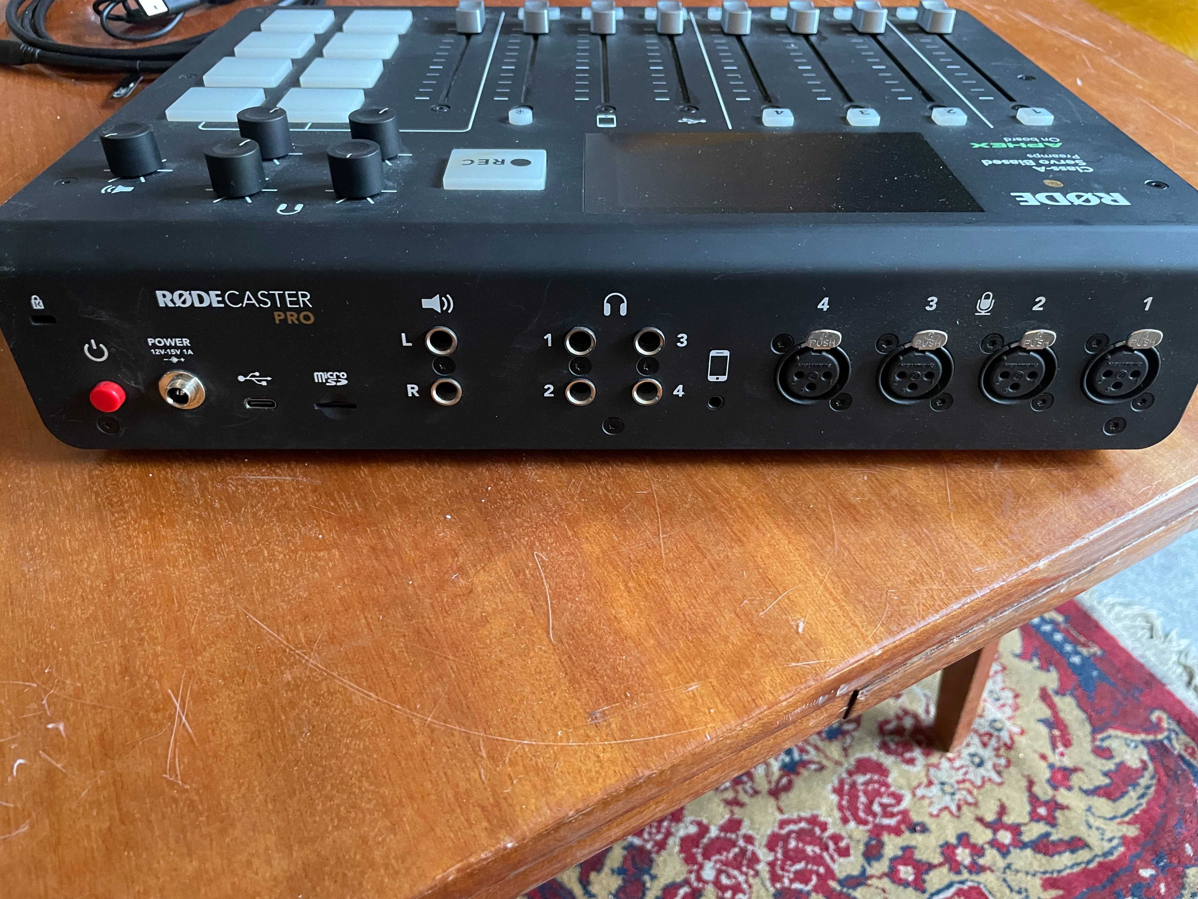 Rodecaster Pro mikser podcast