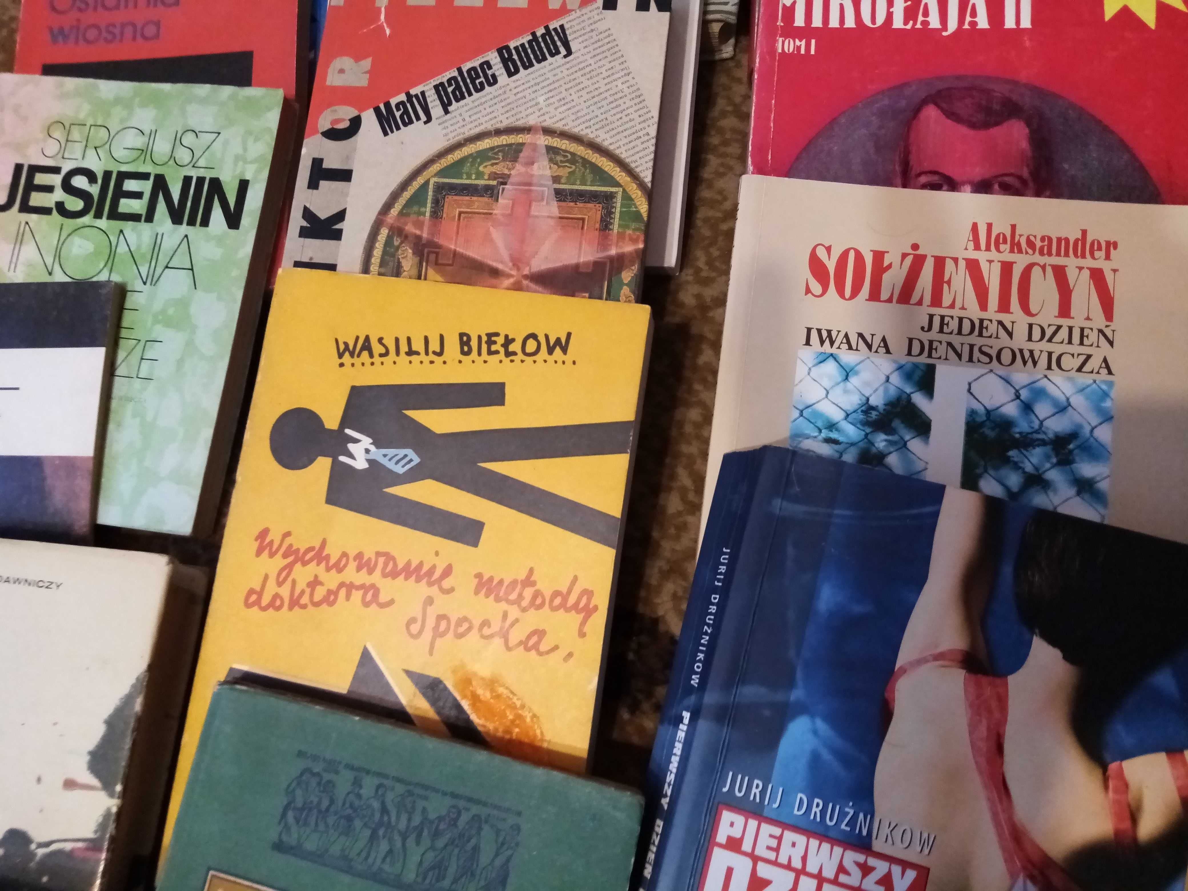 31 książek lit rosyjska Gogol druznikow Wojnowicz maksimow itp zestaw