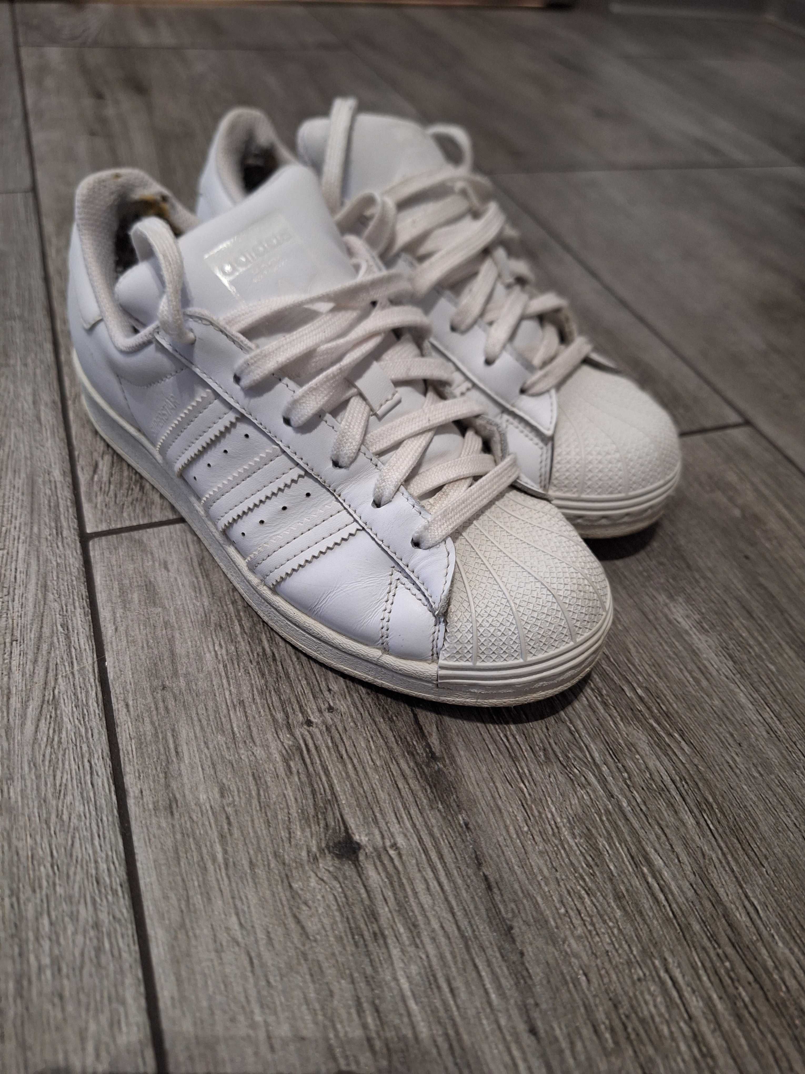 Adidas 36 superstar białe