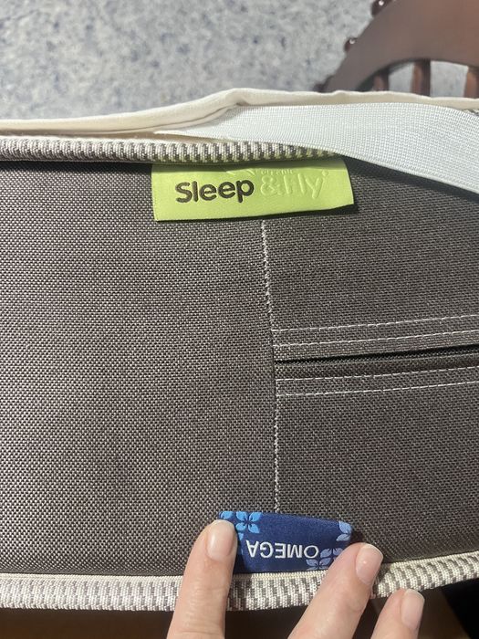 Ліжко односпальне деревʼяне з матрасом 80*190 /160