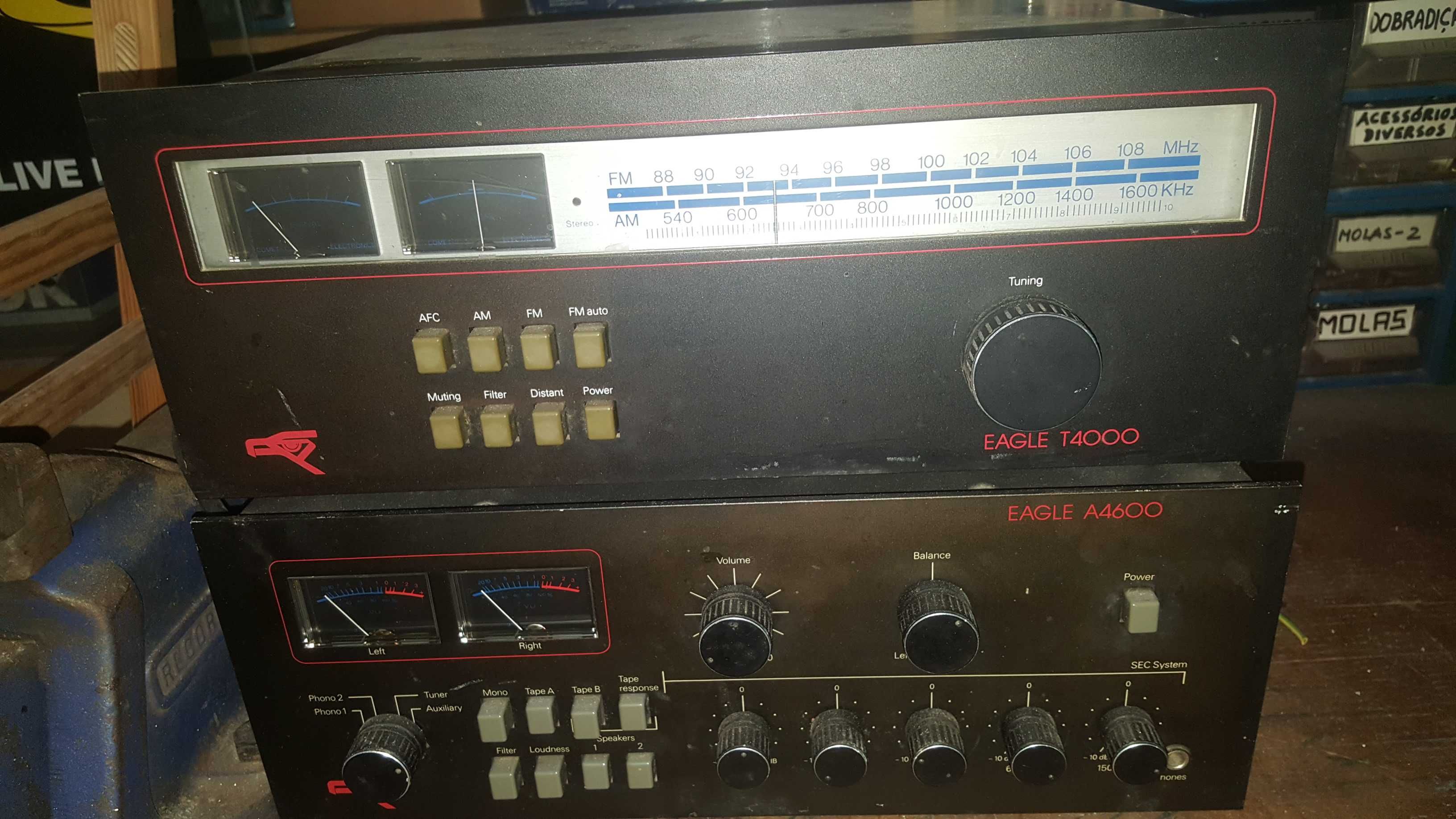 EAGLE International: Amplificador A4600 + Sintonizador T4000 - England