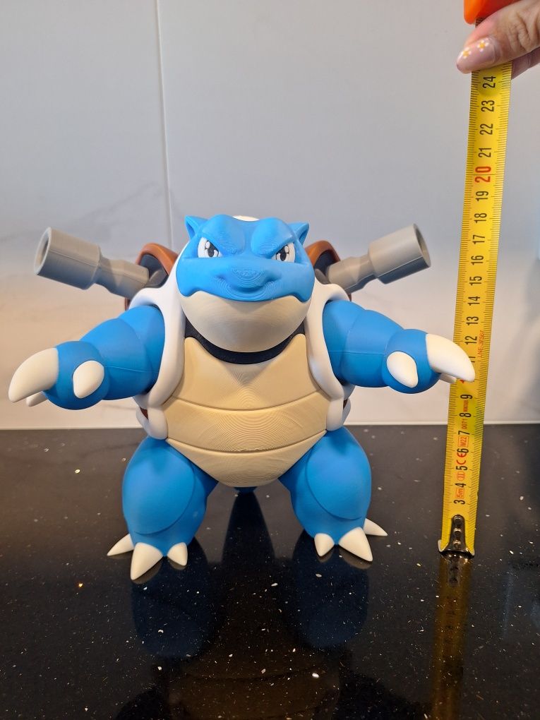 Blastoise pokemon figura 3D