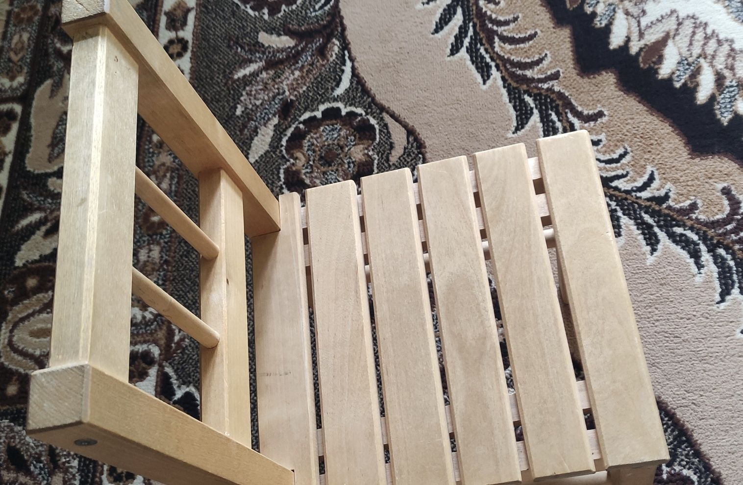Stolik, stoliczek z krzesełkiem dla dzieci, drewniane, IKEA