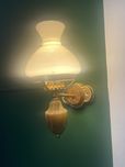 Lampa naścienna bursztyn