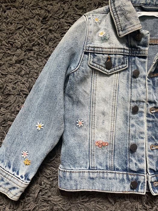 Піджак джинсовий M&C для дівчинки.Розмір 98