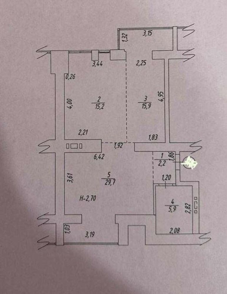 ЖК Немецкий проект 2+1 кв. 70м2 м. Госпром є-Відновлення