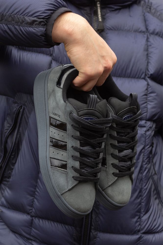 Кроссовки Adidas Campus Grey Black