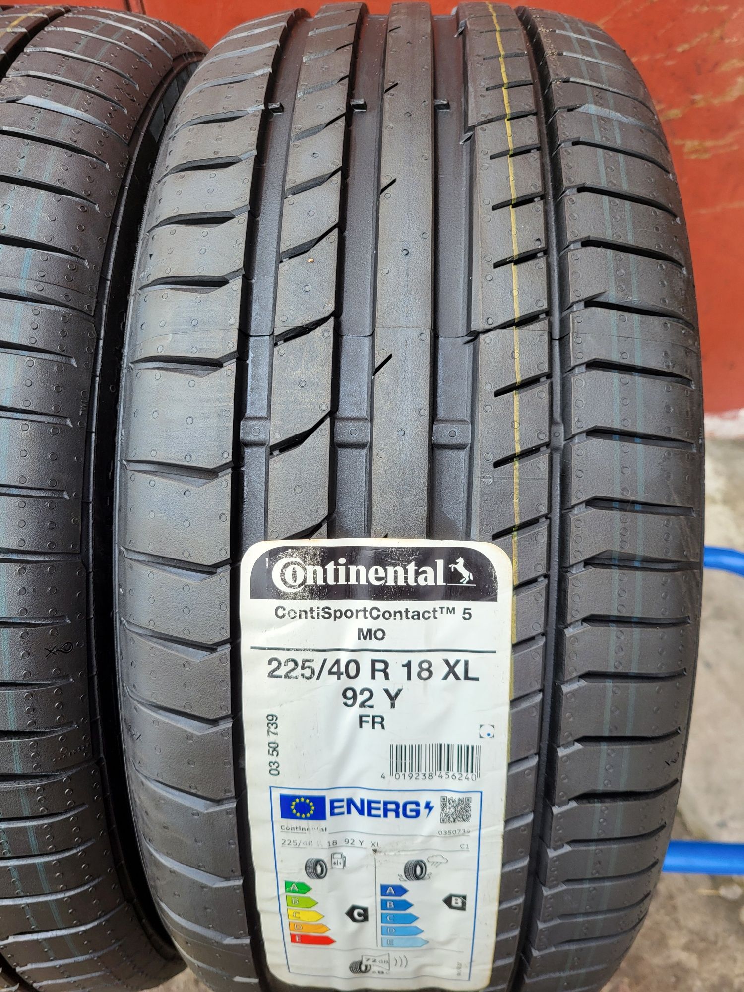 225/40/18 R18 Continental ContiSportContact 5 4шт літо шини