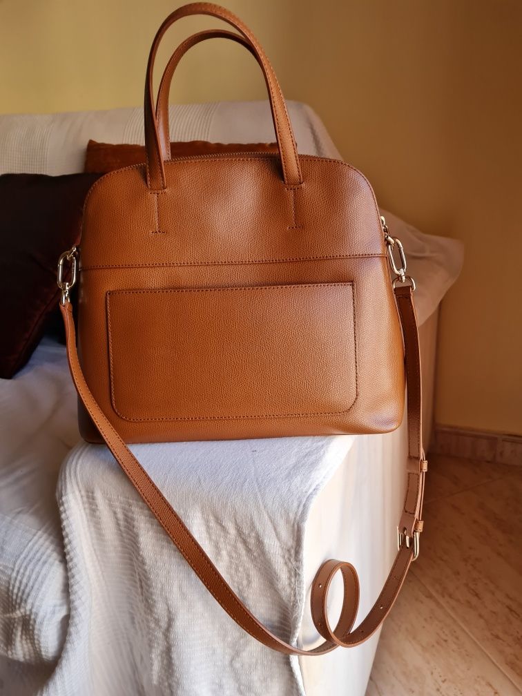 Mala Furla Piper Camel