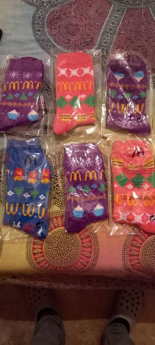 Meias do natal mcdonald's 2024