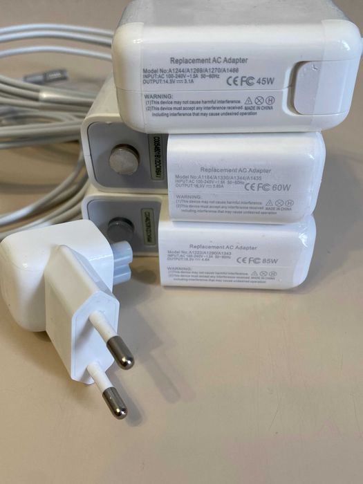 Зарядки,Блоки Живлення для ноутбука Apple Macbook 45W,60W,85W