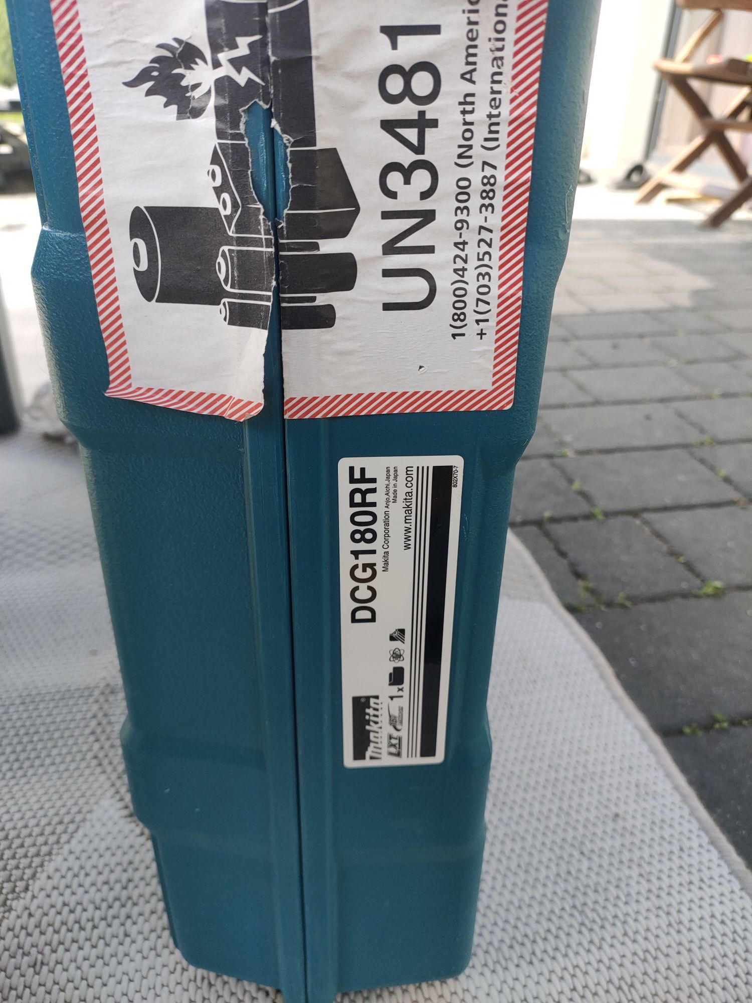 Walizka Makita dcg 180 RF pistolet do kleju