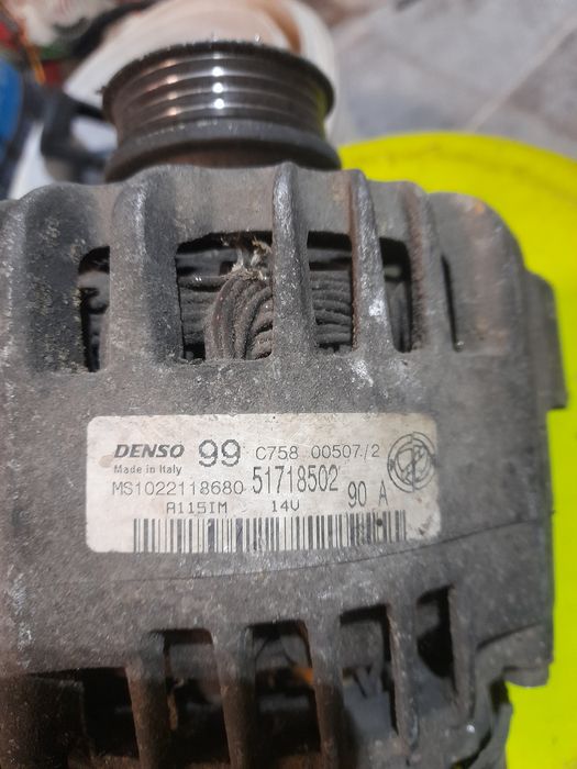 Alternator 90a, fiat doblo, punto, bravo