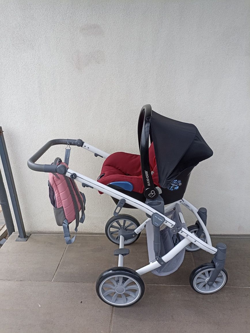 Wózek 3/1 anex m-type z fotelikiem maxi Cosi