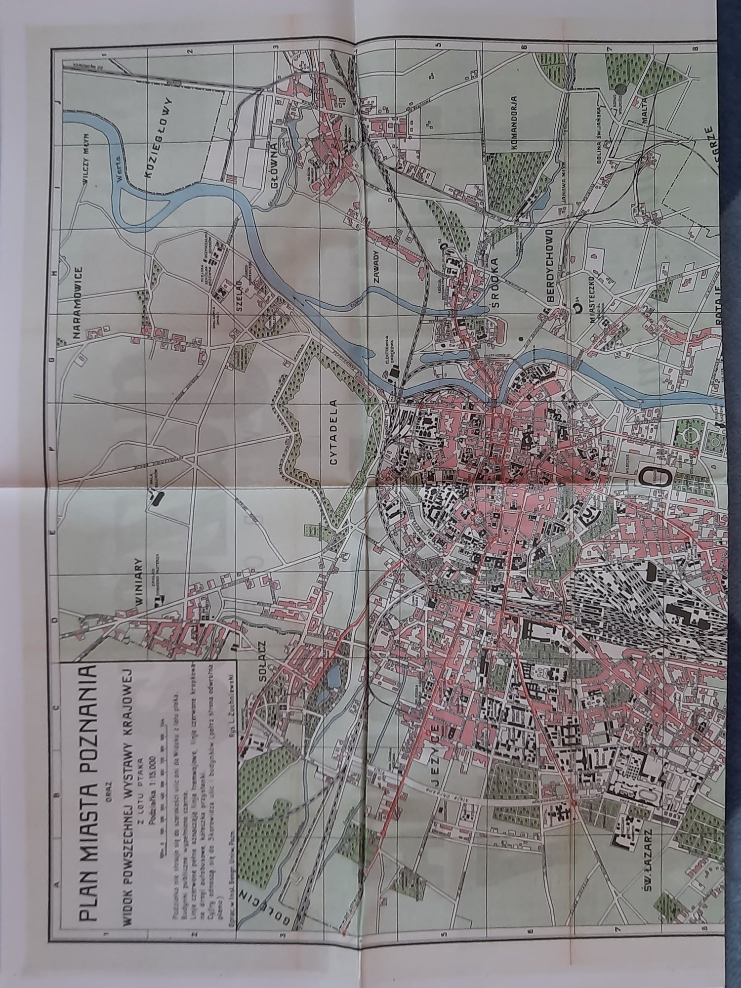 Mapy Poznania 11 reprintów plus gratis