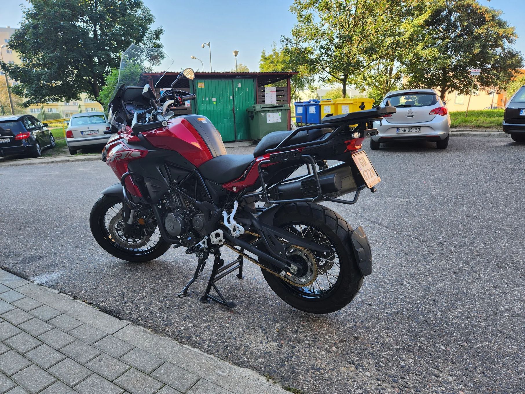 Benelli TRK 502X Benelli TRK 502X - A2 - Z dodatkami
