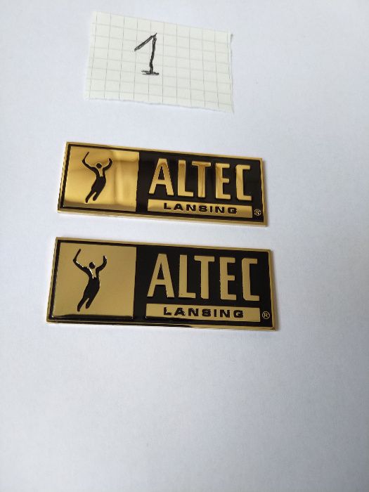 Продам шильдики ALTEC  3 вида