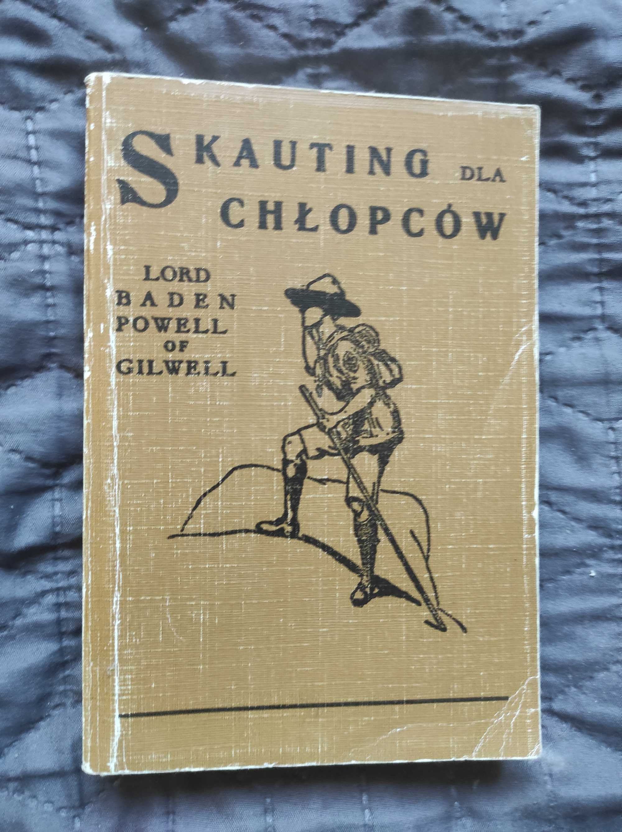 Książka Skauting dla chłopców Lord Baden Powell of Gilwell