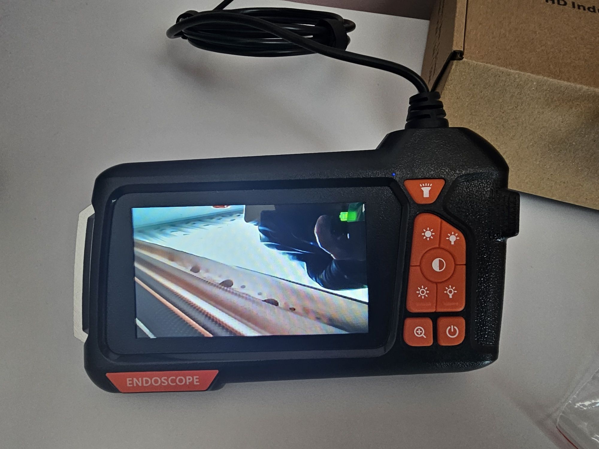 Ендоскоп/Бороскоп М40 4.3" 1080Р IPS 5mm 1камера 2м/кабель