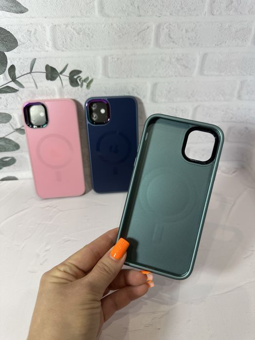 Чехол TPU+PC Foggy Magsafe для iPhone 14 Pro Max/13 Pro Max/ 11